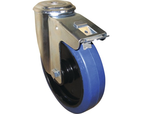 Lenkrolle mit Feststeller und Polyurethan Rad