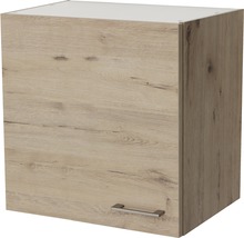 Hängeschrank mit Holzstruktur und Griff