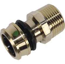 Messingfitting mit Außengewinde für Rohre