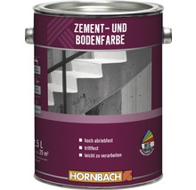 HORNBACH Zementfarbe Bodenfarbe RAL 7032 kieselgrau 2,5 l-thumb-3