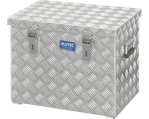 ALUBOX® R250 Riffelblech Alukiste Aluminiumbox Transportbox Truckbox  102x55x51cm