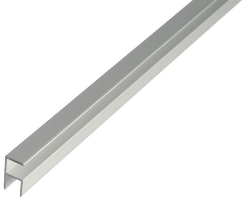 Eckprofil Alu silber eloxiert 10,9x20x1,5 mm, 2 m Eckprofil Alu silber eloxiert 10,9x20x1,5 mm, 2 m