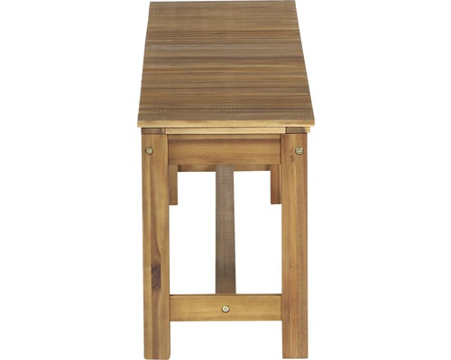 Holzbank für den Außenbereich