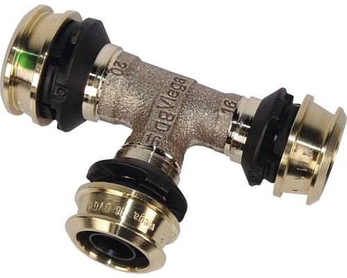 リュウカロ Viega Raxofix T-Stück mit SC 20 x 16 x 20mm 647315 | HORNBACH