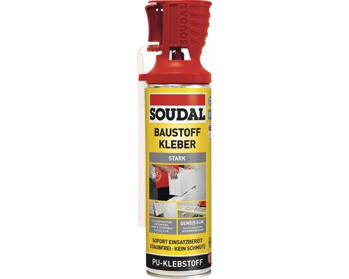 Soudal B2 Baustoffkleber für Genius Gun weiss 500 ml-0