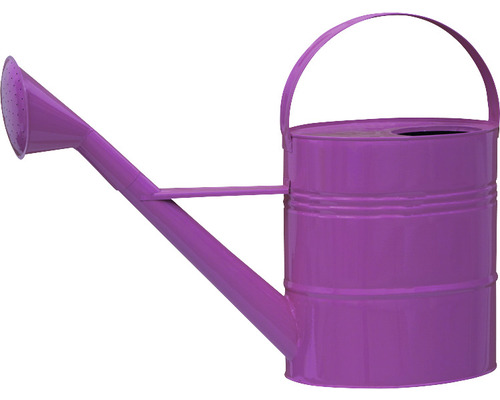 Gießkanne aus Metall mit Brause