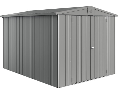 Gerätehaus Biohort Europa Gr. 6 244 x 300 cm quarzgrau-metallic Metall Gerätehaus mit Doppeltür