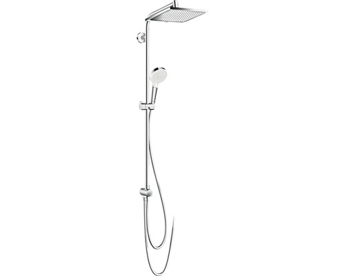 Duschsäule inkl. Umsteller hansgrohe Crometta E Showerpipe 240 1jet Reno chrom 27289000