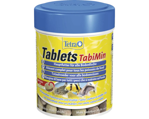 Futtertabletten Tetra Tablets TabiMin 275 Stück Tetra Tablets TabiMin Futter für Bodenfische