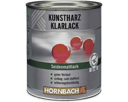 HORNBACH Kunstharz Klarlack seidenmatt 2 l-0