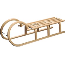 Holzschlitten mit Kufen