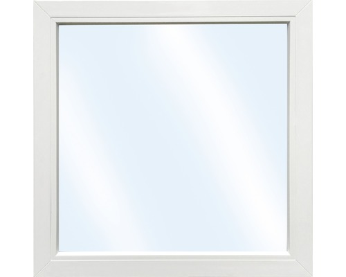 Kunststofffenster Festverglasung ARON Basic weiß 850x750 mm (nicht öffenbar)