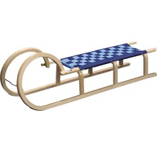 Holzschlitten mit Sitzfläche