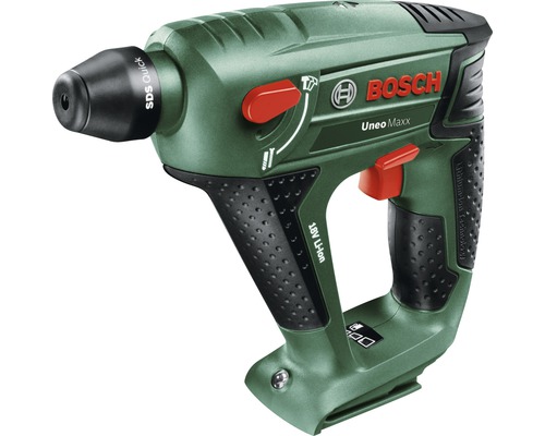 Akku-Bohrhammer Bosch Uneo Maxx, ohne Akku 18V inkl. Rundschaftadapter Bosch Uneo Maxx Akku Bohrhammer