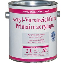 Acryl Vorstreichfarbe weiß 2,0 l-thumb-2