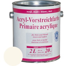 Acryl Vorstreichfarbe weiß 2,0 l-thumb-0