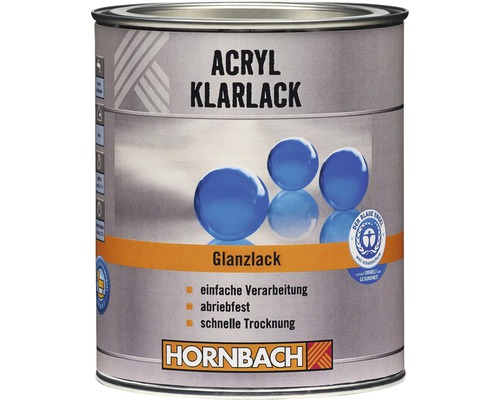 HORNBACH Acryl Klarlack glänzend 750 ml
