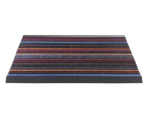 Fußmatte mit horizontalen Streifen