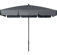 Sonnenschirm Mittelstockschirm Balkonschirm Doppler Polyester 180 g/m² anthrazit