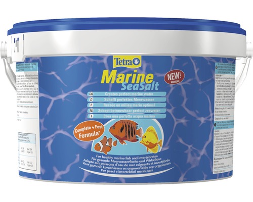 Meersalz Tetra Marine SeaSalt 8 kg Tetra Marine SeaSalt Meersalz für Meerwasserfische und Wirbellose