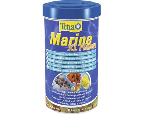 Tetra Marine XL Flakes Futterdose für große Meeresfische