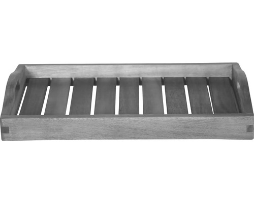 Tablett aus Holz mit Griffen