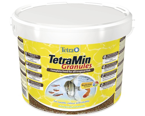 TetraMin Granulat Fischfutter Eimer für tropische Fische