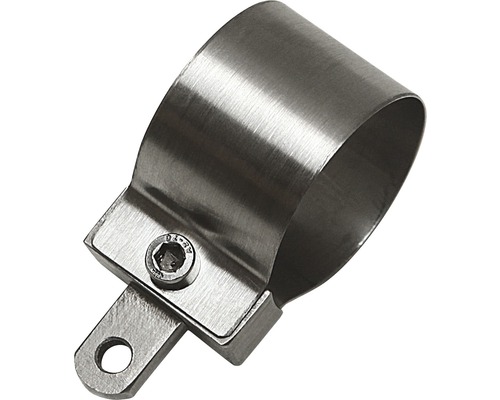 CHR Handlauf-Abschnitt Mit Passepartout – Pulverbeschichtetes Aluminium, Wandmontiert