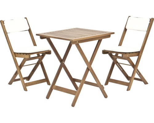 Balkonset Siena Garden Almeria Akazie 2-Sitzer 3-teilig braun Balkonset Siena Garden Almeria Akazie 2-Sitzer 3-teilig braun