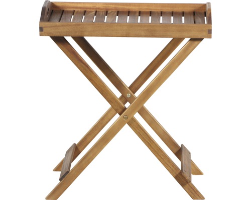 Beistelltisch Gardamo Astoria isch Akazie Gestell aus Akazienholz FSC® 100% in natur, Gartentischplatte aus Akazienholz FSC® 100% in natur Beistelltisch Gardamo Astoria isch Akazie Gestell aus Akazienholz FSC® 100% in natur, Gartentischplatte aus Akazienholz FSC® 100% in natur