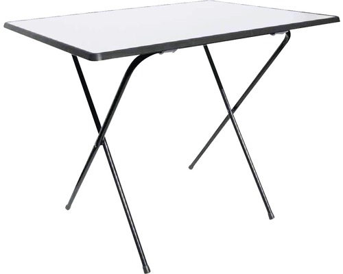 Scherentisch MFG 60 x 80 anthrazit Gestell aus Stahl in anthrazit, Tischplatte aus Alcotop in weiß Scherentisch MFG 60 x 80 anthrazit Gestell aus Stahl in anthrazit, Tischplatte aus Alcotop in weiß
