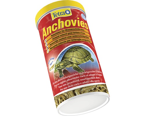 Tetra Anchovies Naturfutter für Wasserschildkröten