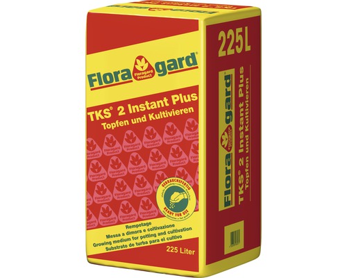 TKS 2 Instant Plus-Ballen Floragard zum Topfen 225L Kultursubstrat zum Topfen und Kultivieren