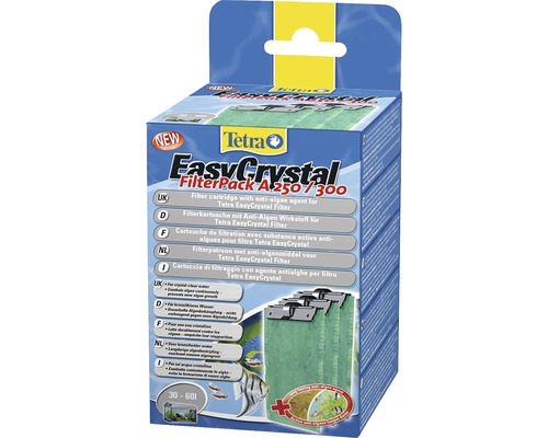 Tetra EasyCrystal FilterPack A 250/300 Filterkartusche mit Anti-Algen-Wirkstoff
