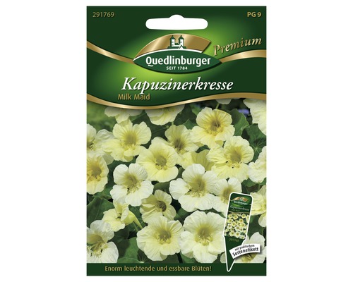 Kapuzinerkresse 'Milk Maid' Quedlinburger Blumensamen