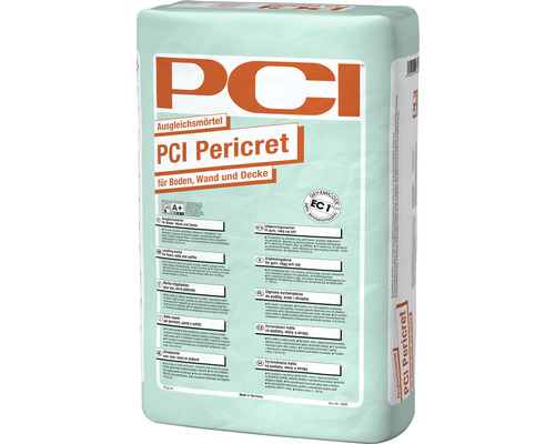 PCI Pericret® Ausgleichsmörtel für Böden, Wand und Decke 25 kg PCI Pericret® Ausgleichsmörtel für Böden, Wand und Decke 25 kg