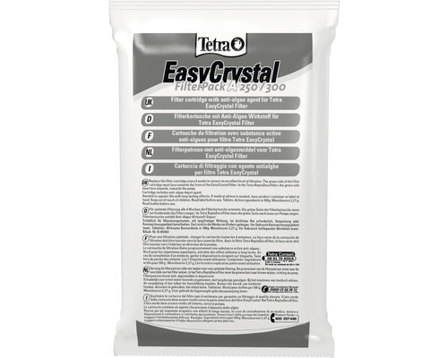 Tetra EasyCrystal Filterpack A 250/300 Filterkartusche mit Antialgenmittel