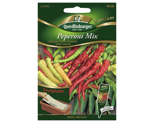 Peperoni Mix Gemüsesamen Quedlinburger