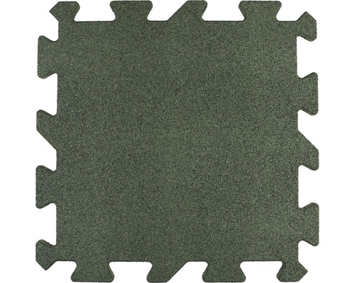 Fallschutzmatte Puzzle Mittelteil 54 x 54 x 2,5 cm grün
