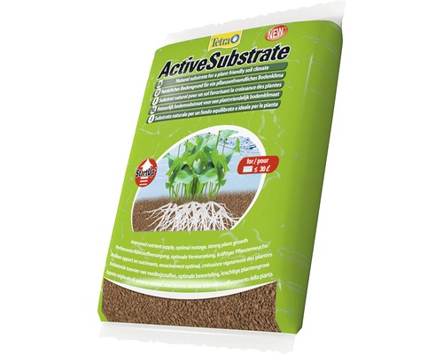 Tetra Active Substrate, natürlicher Bodengrund für ein pflanzenfreundliches Klima, im Sack