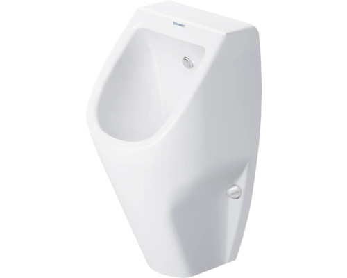 DURAVIT Urinal D-Code ohne Spülrand mit Spüldüse Zulauf von hinten weiß 0829300000-0