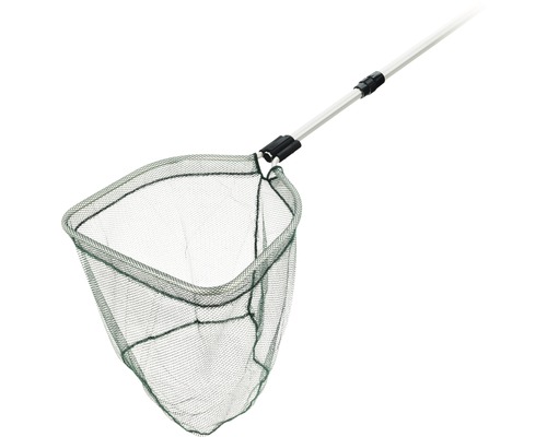 Kescher mit Teleskopstiel für den Fischfang