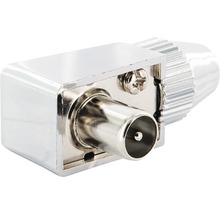 Koaxialwinkelstecker