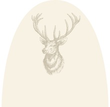 Hirschkopf Illustration