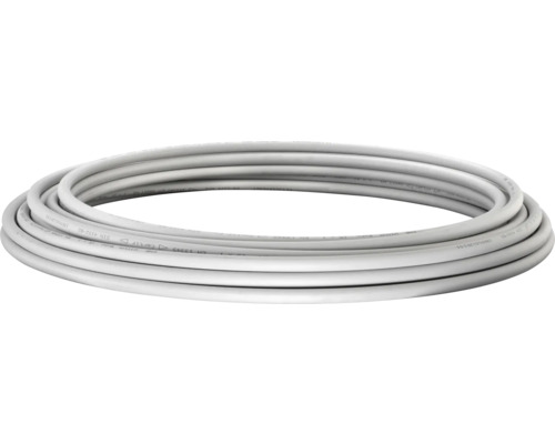 Kupferrohr ummantelt weich Ø 22 mm Wandstärke 1 mm (25 m Rolle) Installationsrohr aus Kunststoff als Ring