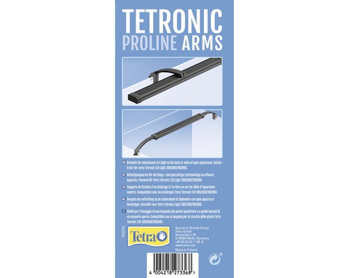 Tetra Tetronic Proline Halterungen zur Befestigung einer Leuchte an Aquarien