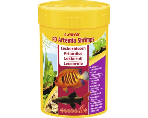 Fischfutter sera FD Artemia Shrimps 100 ml