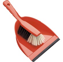 Kehrschaufel mit Lippe Kunststoff verschiedene Farben-thumb-0