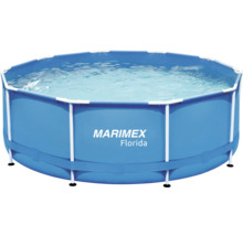 Marimex Florida Frame Pool mit Stahlrahmen und Wasserfüllung