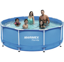 Marimex Florida Frame Pool mit Familie im Wasser
